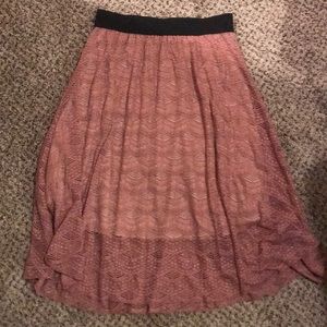 Gorgeous lularoe Lola Skirt